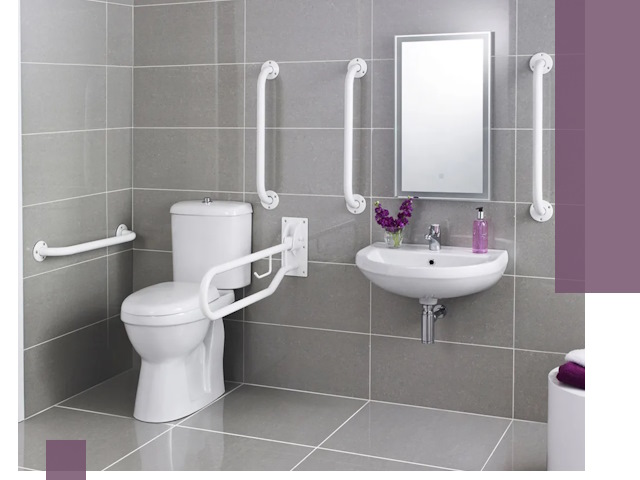 Поручни для санузлов в Таре: установка, ремонт и монтаж