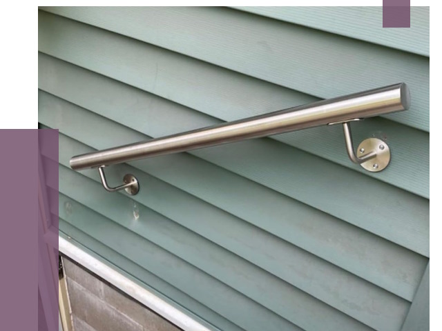 Поручни из нержавеющей стали в Таре от 7716 руб.  | ПРОЛЁТ-Тар