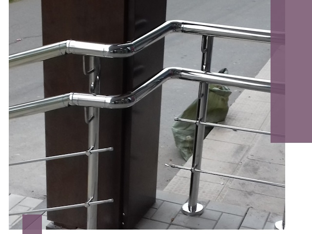 Монтаж поручней из нержавеющей стали в Таре качественно и быстро